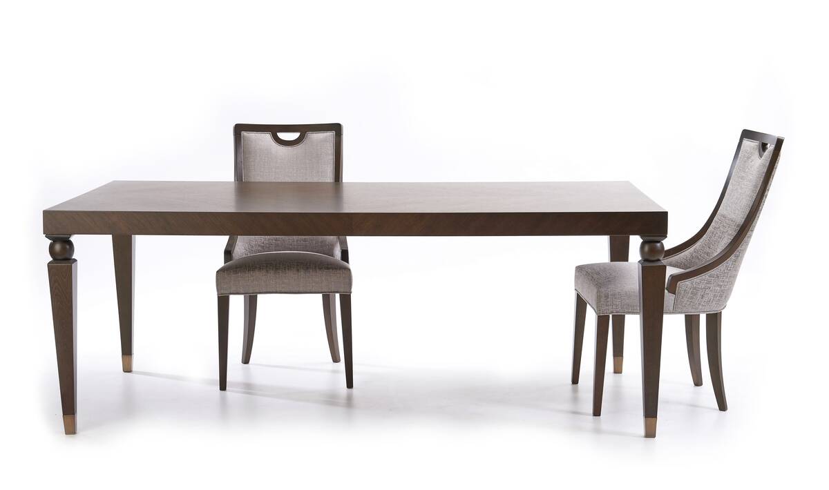 EDİNBURGH Pirinç Pabuçlu Yemek Masası